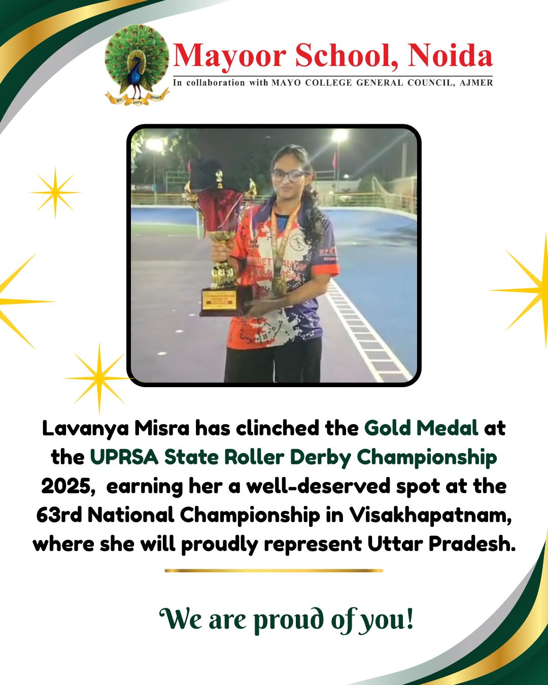 A Golden Triumph on Wheels